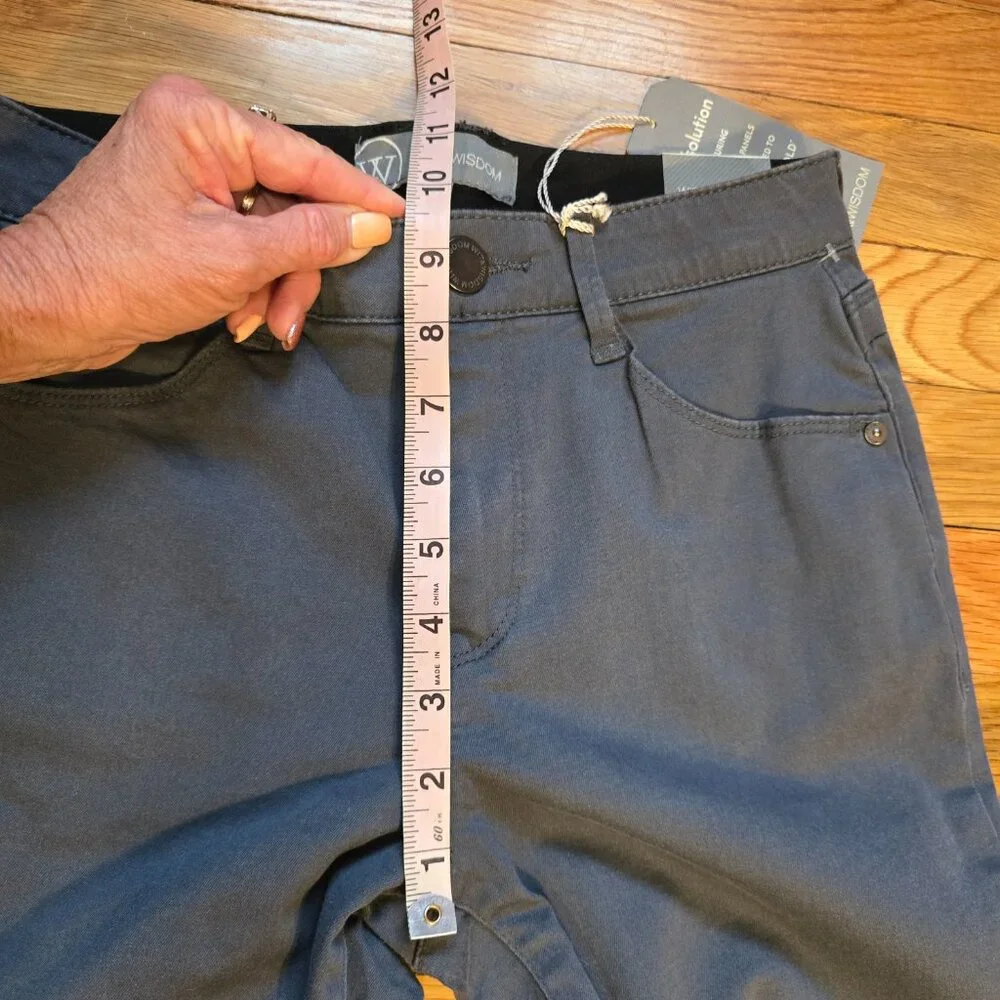 Wit & Wisdom High Rise Ankle Skimmer, size 0, NWT